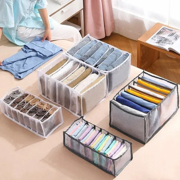 🔥 Wardrobe Clothes Organizer - home storage solution